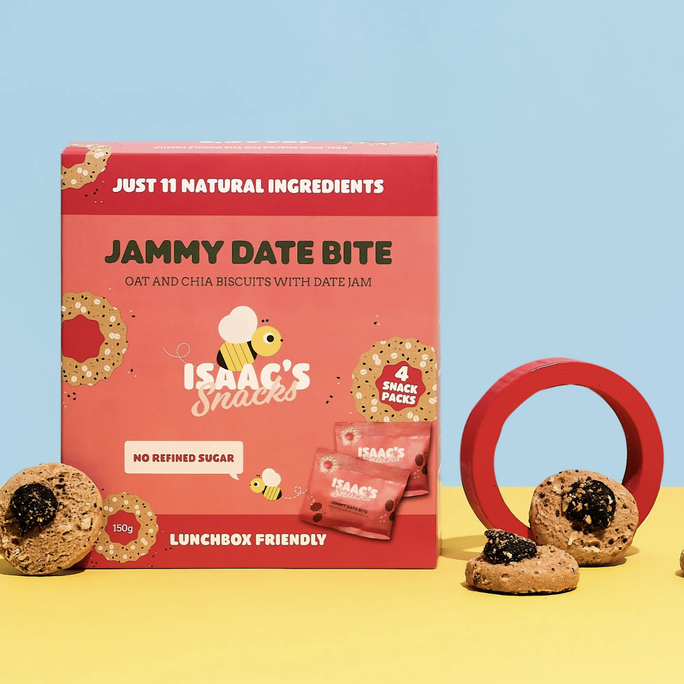 Jammy Date Bites - Isaac's Snacks
